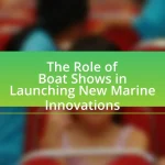 The Role of Boat Shows in Launching New Marine Innovations
